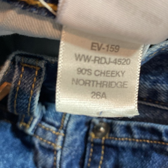 Everlane The 90’s Cheeky Jean No Stretch Ankle  in Northridge SZ 26 NEW - Picture 13 of 14